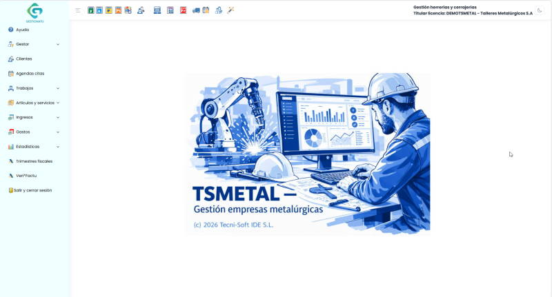 Software gestión de herrerías y cerrajerías